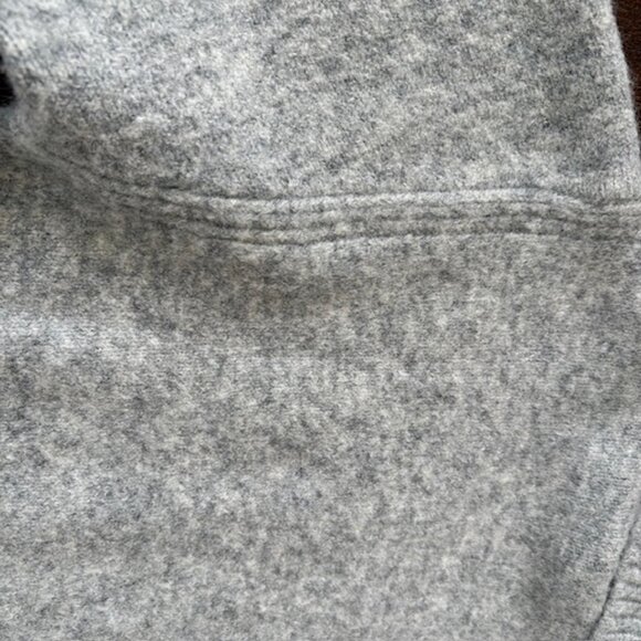 Gibson & Latimer Womens Wool Blend Ribbed Turtleneck Heather Gray Sweater-NWT-L - Picture 9 of 12